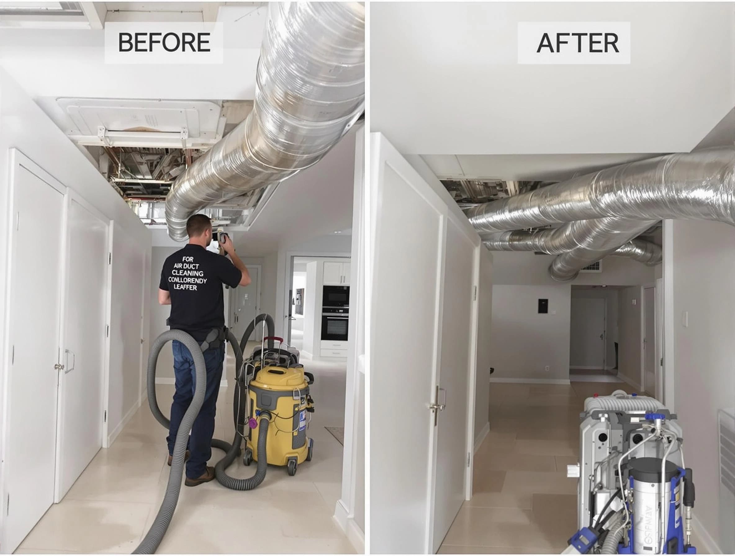 Murfreesboro Air Duct Cleaning professional performing thorough air duct cleaning in Murfreesboro
