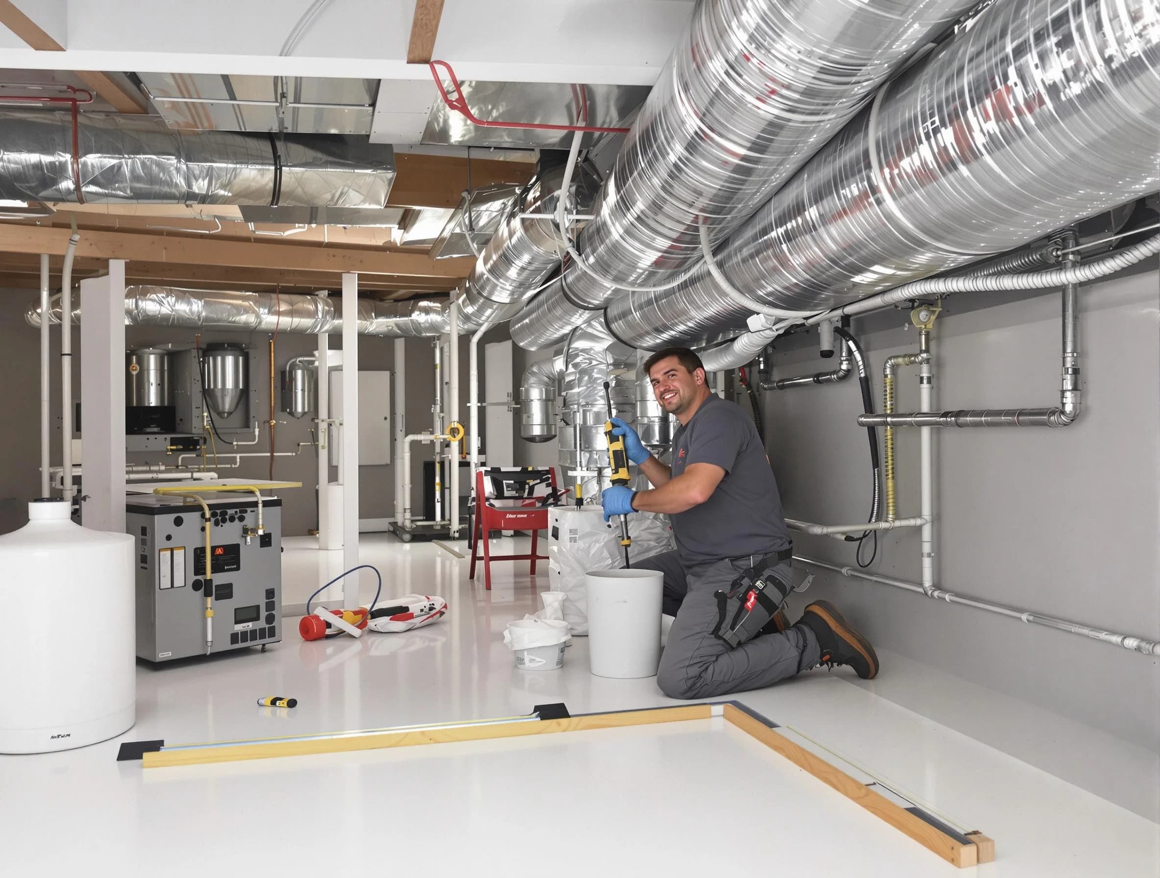 Professional duct sealing service by Murfreesboro Air Duct Cleaning in Murfreesboro