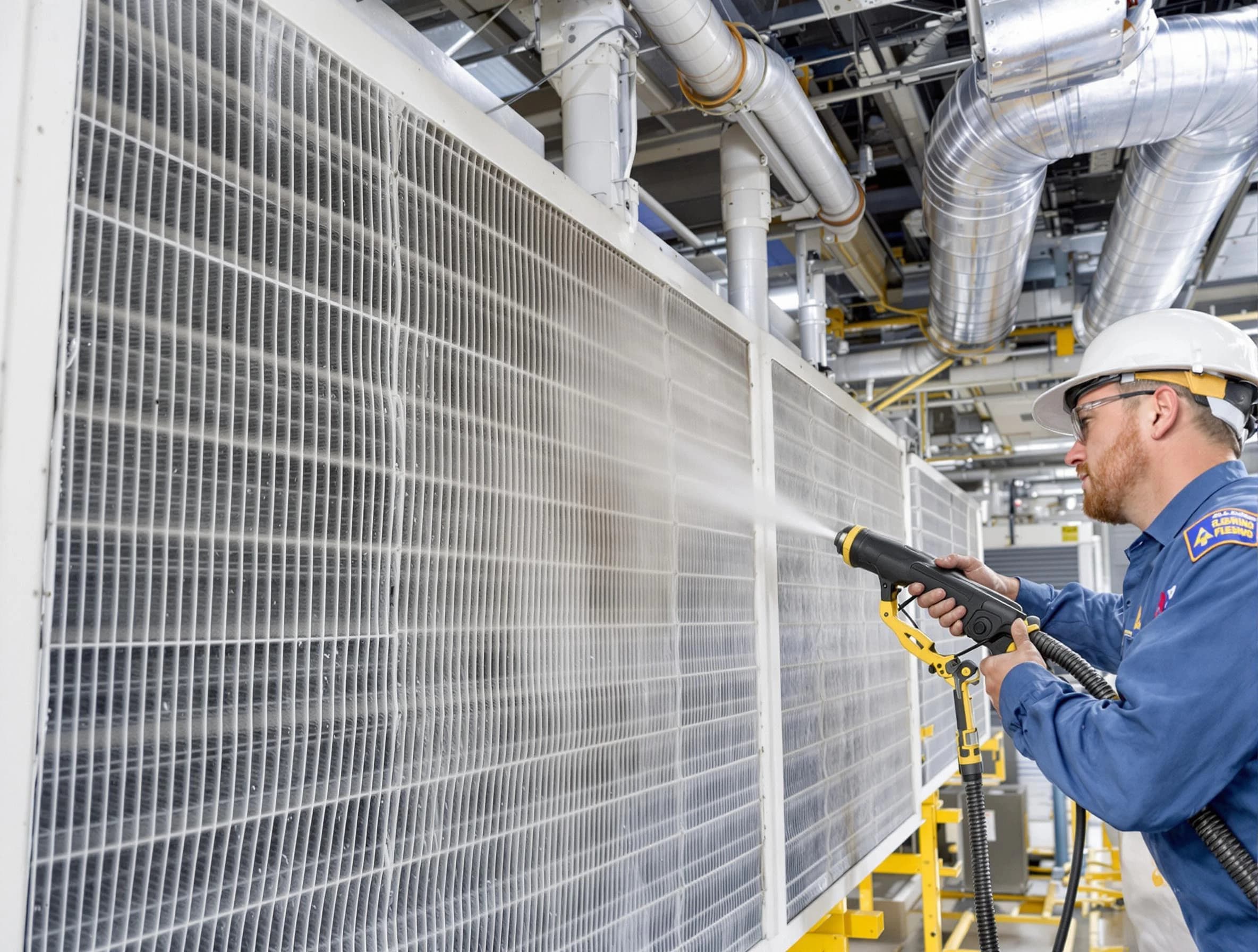 Professional commercial coil cleaning by Murfreesboro Air Duct Cleaning in Murfreesboro