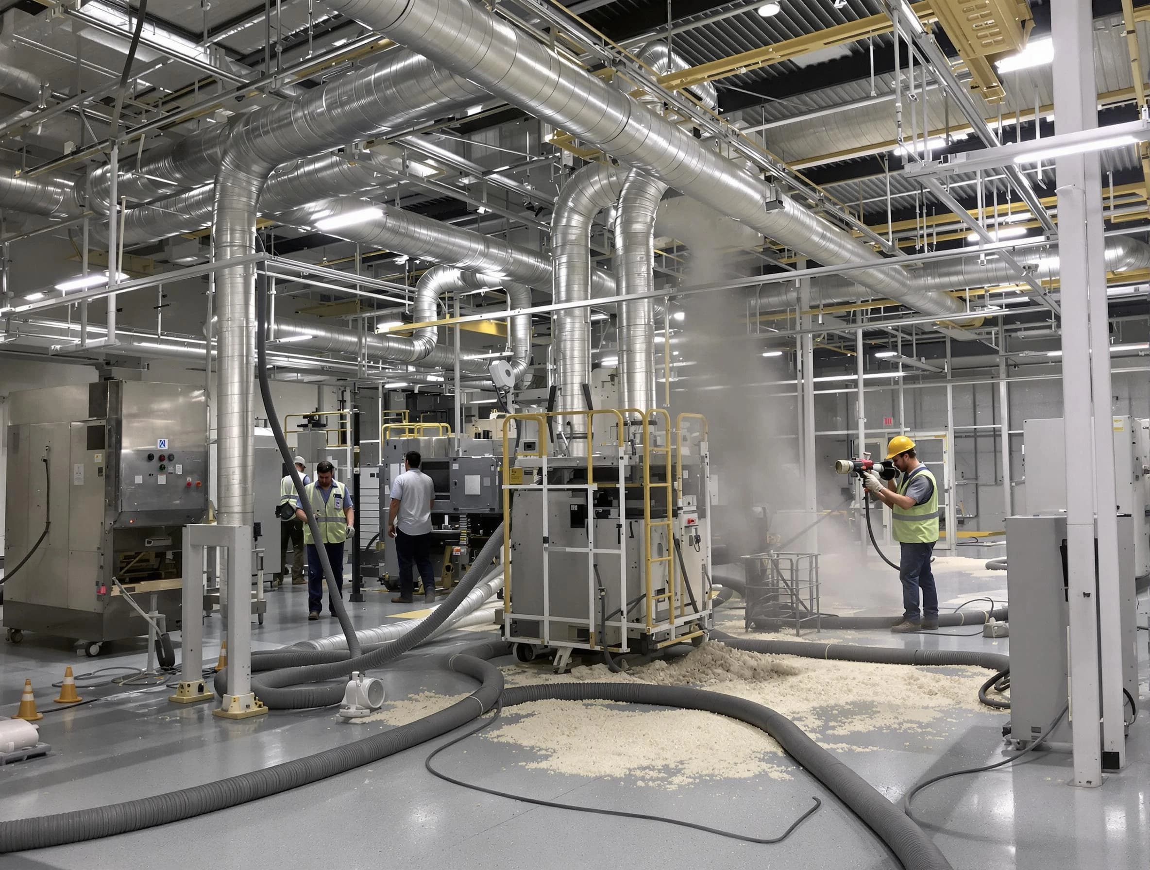 Heavy-duty industrial duct cleaning by Murfreesboro Air Duct Cleaning in Murfreesboro