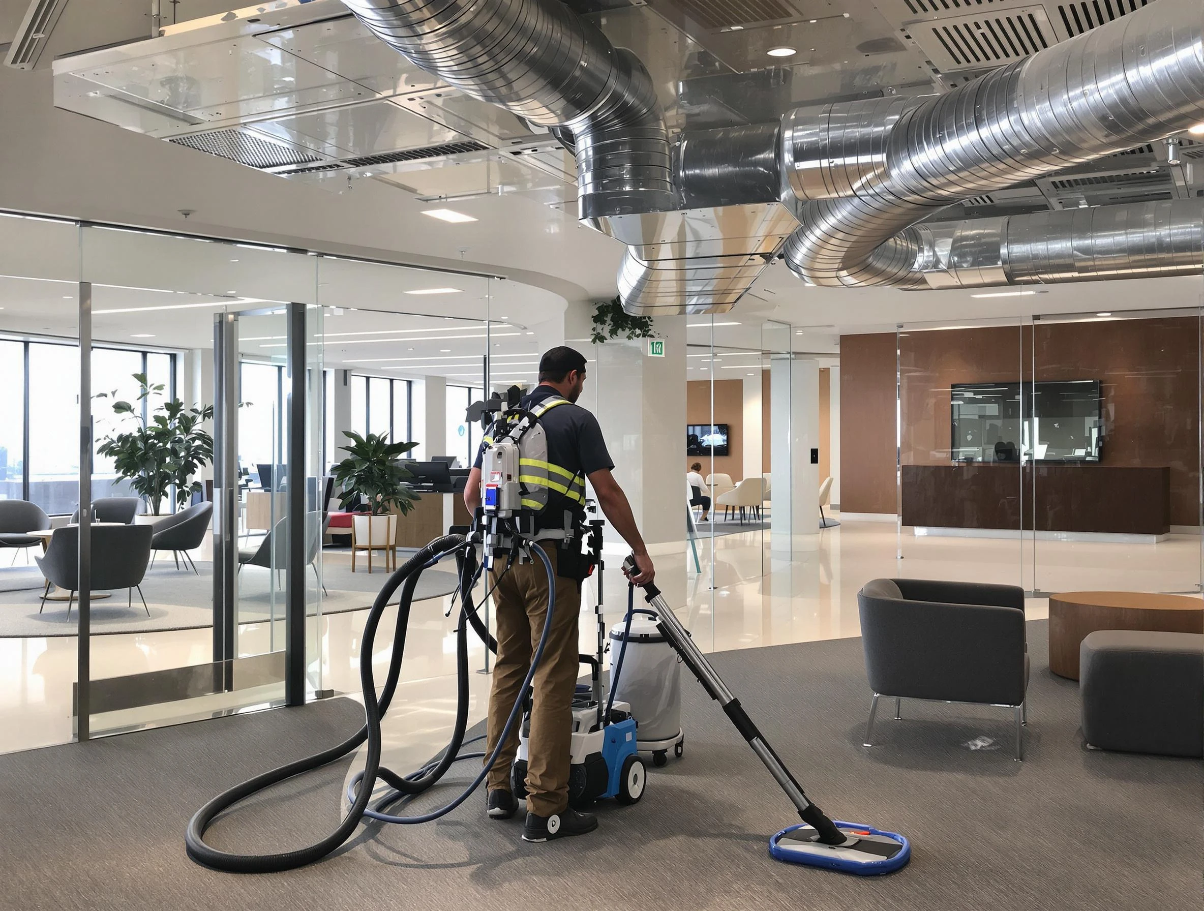 Commercial duct cleaning service by Murfreesboro Air Duct Cleaning in Murfreesboro