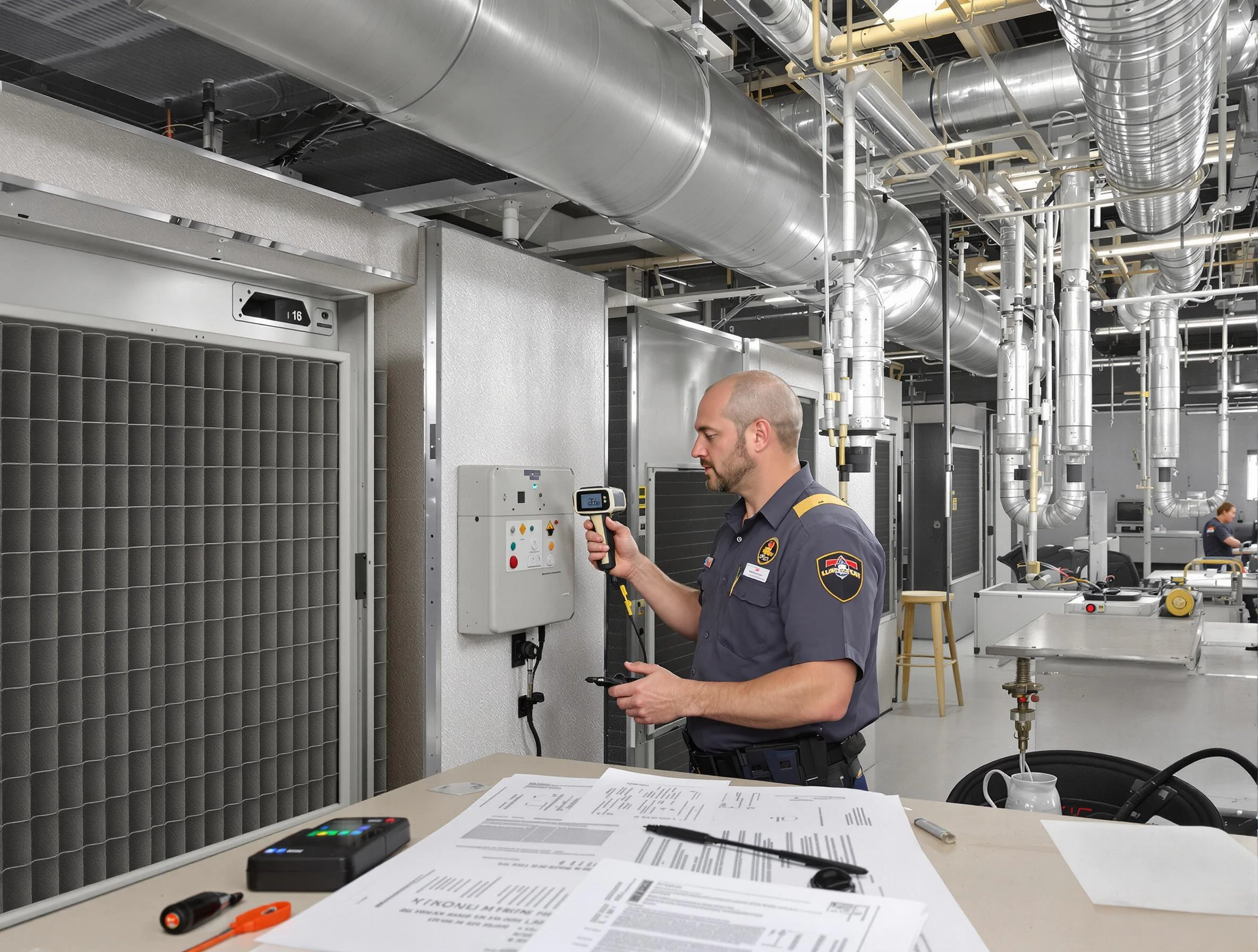 Professional filter system inspection by Murfreesboro Air Duct Cleaning in Murfreesboro